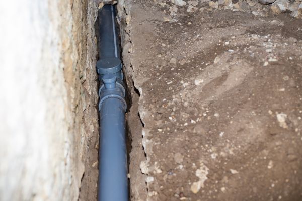 Drain Line Installation in Trenton