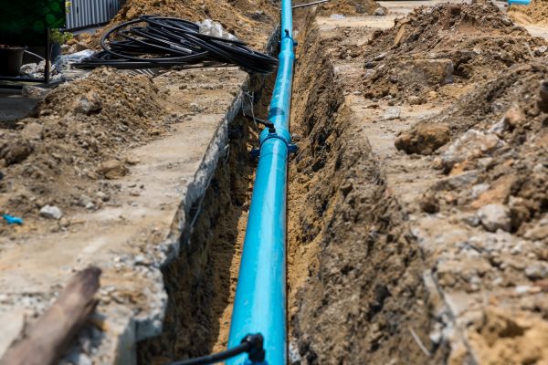 Cost of Underground Drain Installation in Trenton